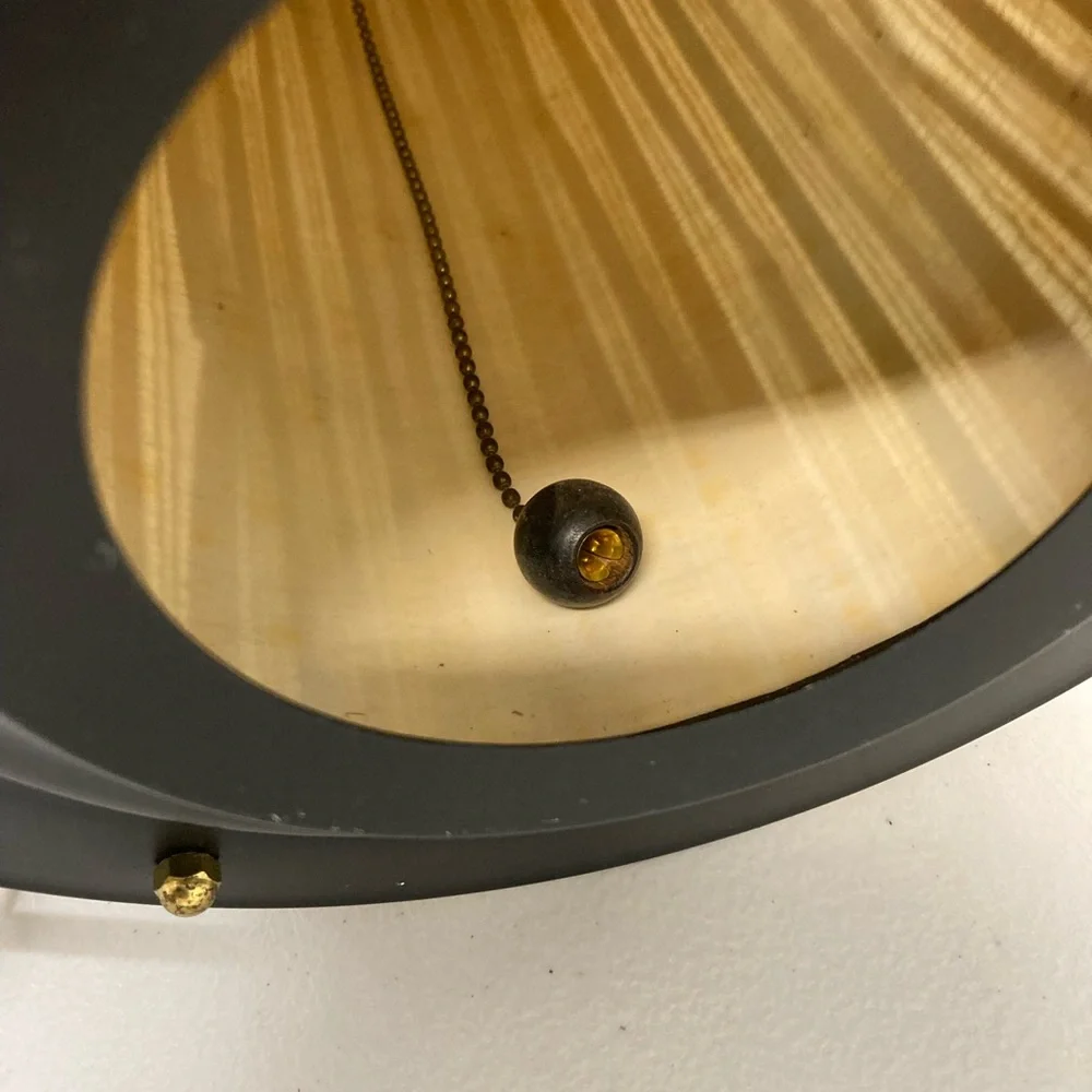 Vintage Metal and Bamboo Wired Lantern